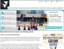 Tablet Screenshot of iceskatingbrisbane.com.au